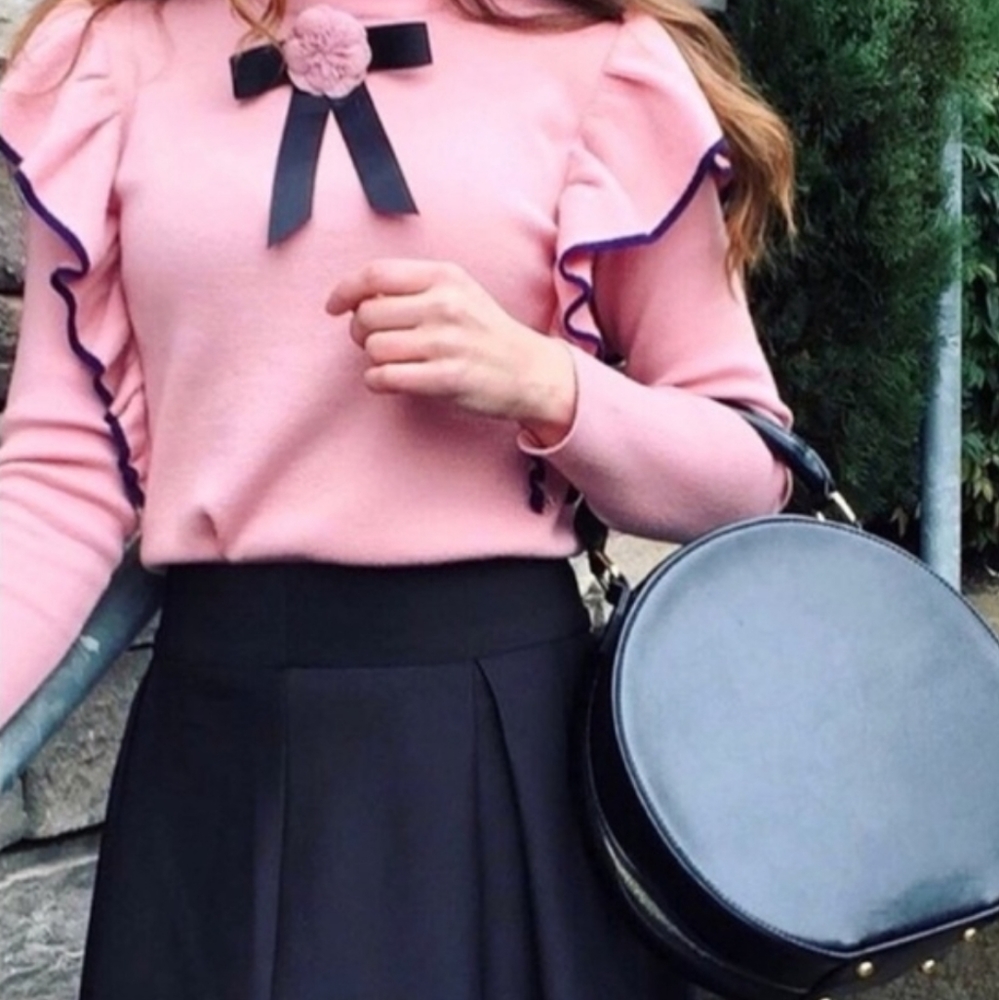 Pink Haley Classic Hat Shaped Purse/Crossbody Bag - Picture 5 of 14